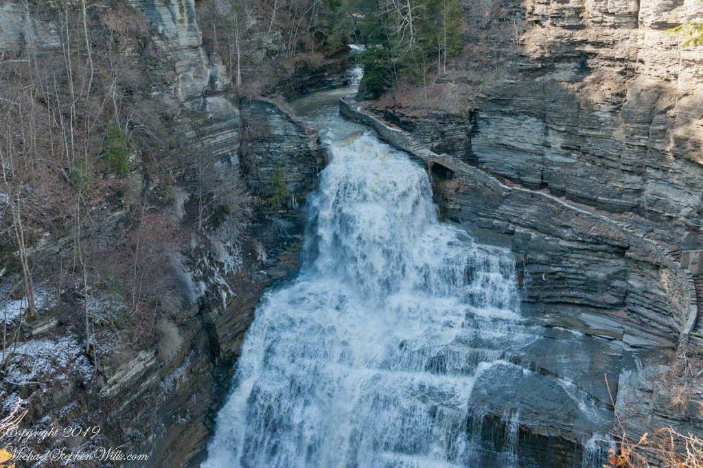 Lucifer Falls, early spring evening